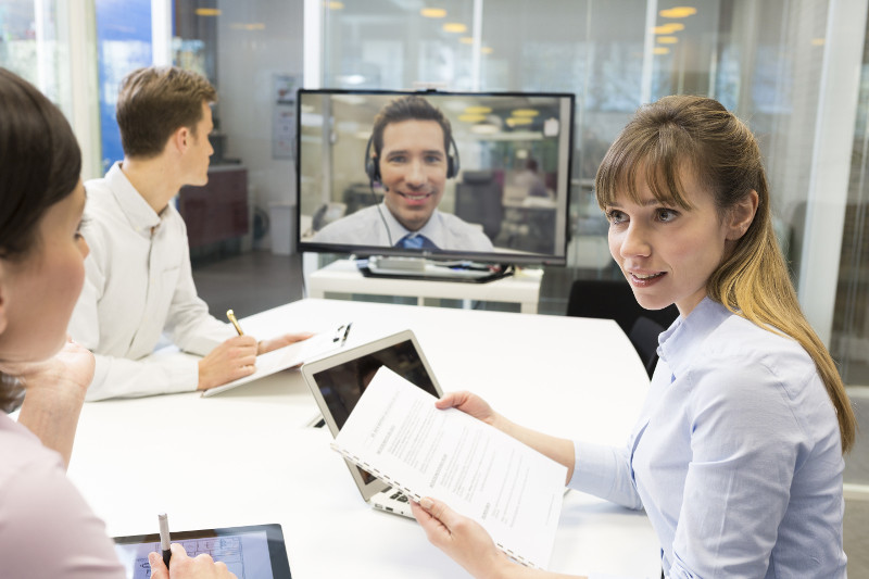 Videokonferenz per Skype for Business