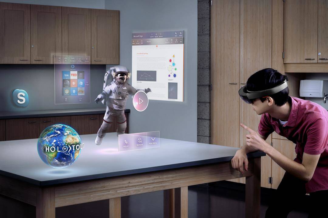 Virtual Reality Brille HoloLens