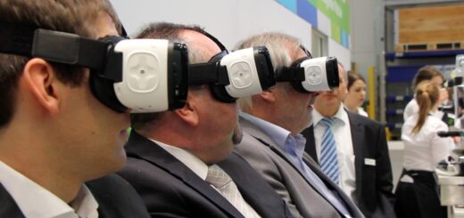 Eintauchen in virtuelle Unternehmenswelten per Virtual Reality-Headset