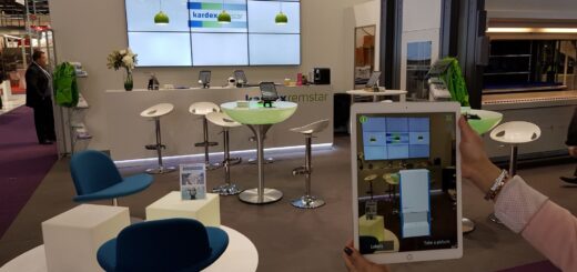 In Paris besticht Kardex Remstar mir innovativer AR-Präsentation am Messestand