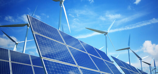 Entwicklung der Wind- und Sonnenenergie im Jahr 2020