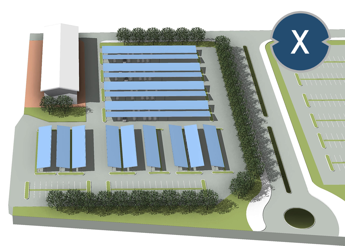 Solar Carport, Flachdach, Solarpark & Freilandanlage planen - Xpert.Digital