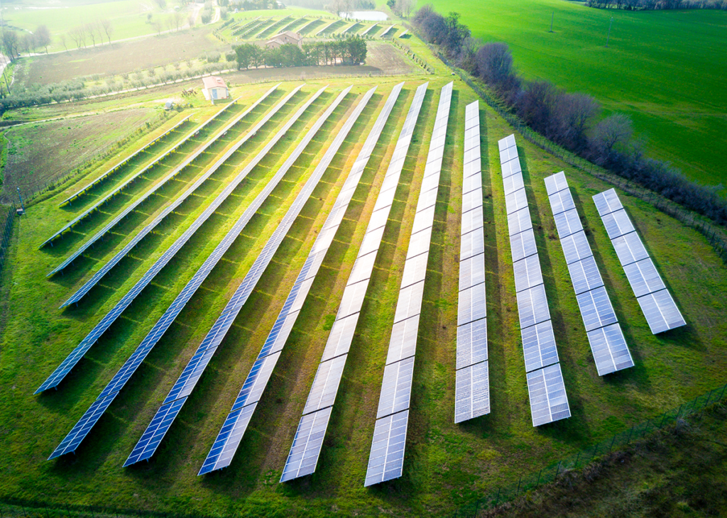 Photovoltaik Freilandanlage bauen