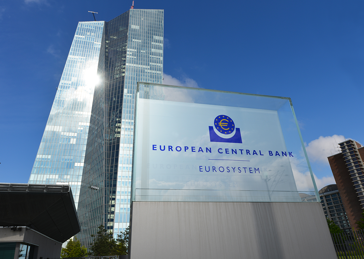 Europäischen Zentralbank (EZB) in Frankfurt am Main