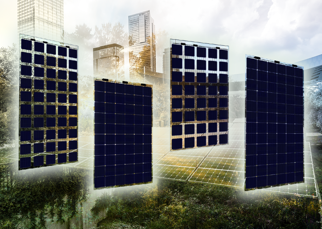 Bifacial & Transparente Doppelglasmodule ideal für Agri-Photovoltaik, Freiflächenanlage, Solarcarport und Solarzaun