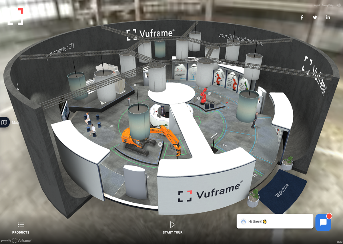Vuframe® - Virtueller Showroom mit SmartVenew™