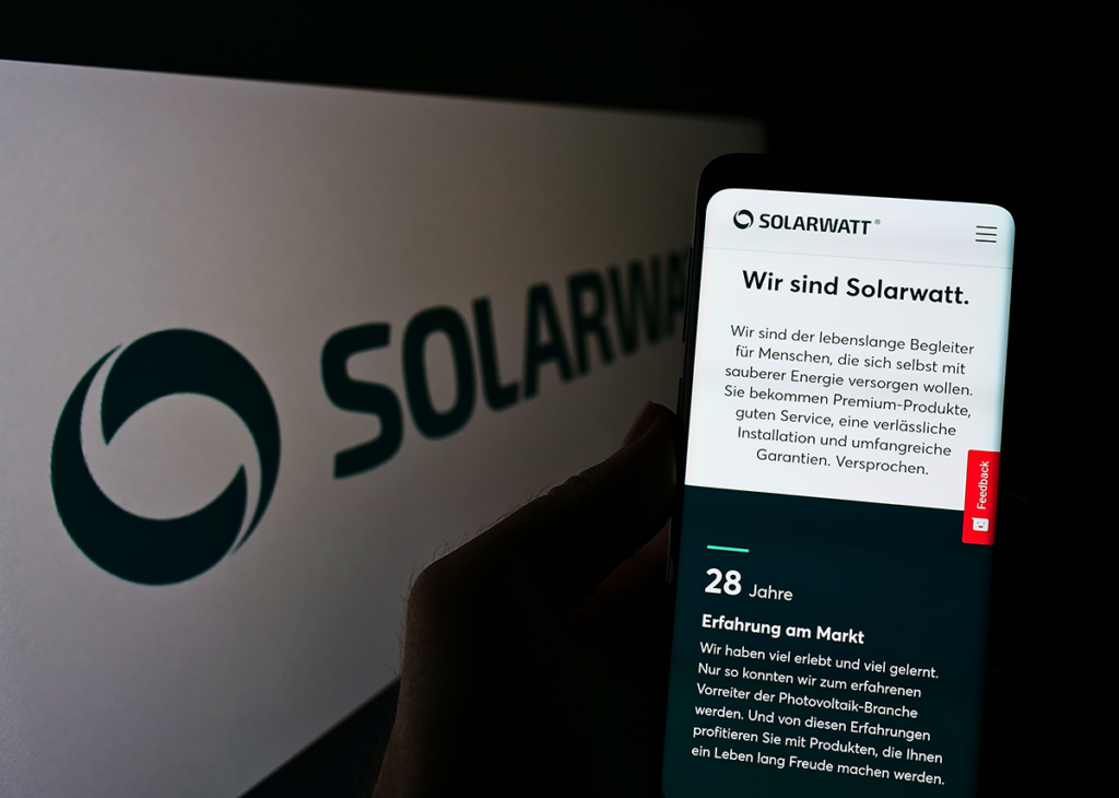 Solarwatt, deutscher Hersteller und Anbieter von Photovoltaikanlagen