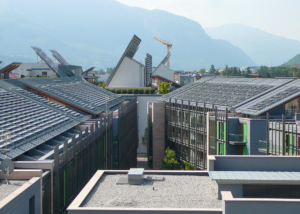 Museum für Naturwissenschaften in Trient - Einsatz von teiltransparenten Solarmodulen