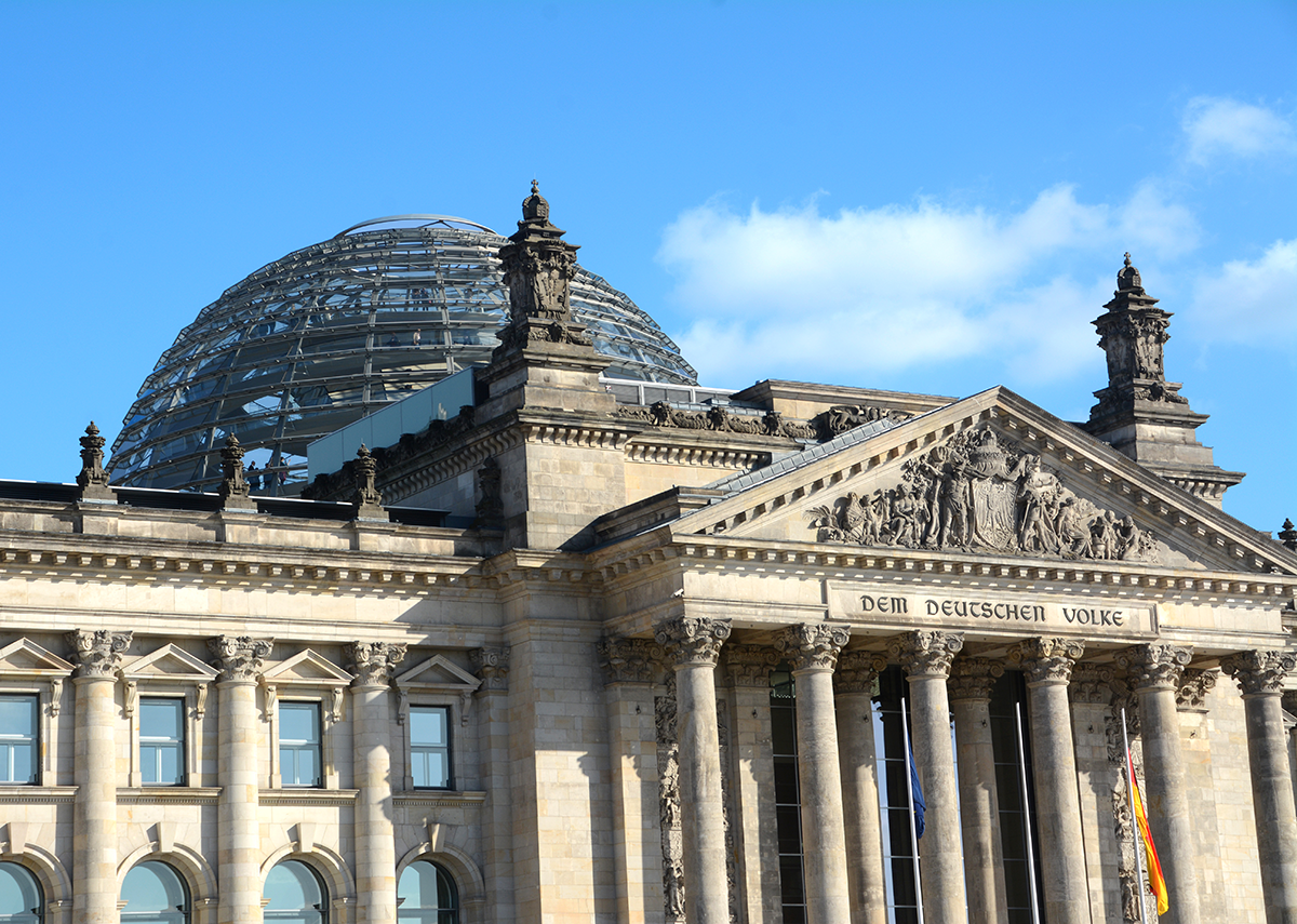 Reichtagsgebäude - Sitz des deutschen Bundestages
