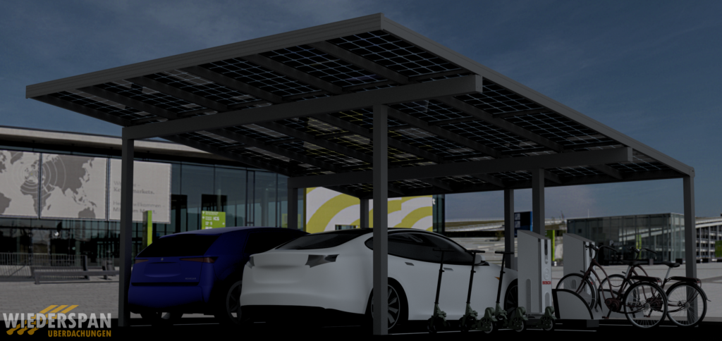 Das Smart City Solarcarport-Modul