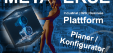 Ein Industrial (B2B / Business) Metaverse Plattform / Metaversum Planer bzw. Konfigurator