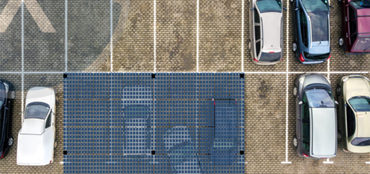 Parkeerplek Parksolar: Slim sonparkkonsep vir parkering, uitgang en ingang | Solar motorafdak strategie