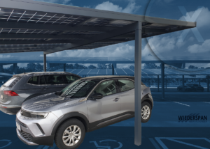 In der Stadt Photovoltaik Parkplätze - Der skalierbare City-Solarcarport