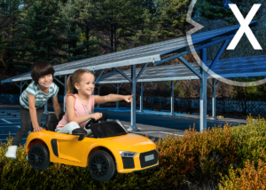 Solar/PV Parkplatz als Solar Carport