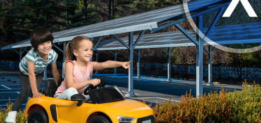 Solar/PV Parkplatz als Solar Carport