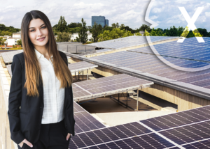 Solar Dach für Hallen und Gebäude in Schleswig-Holstein: Flachdach Solar Aufbau mit Photovoltaik Aufständerung