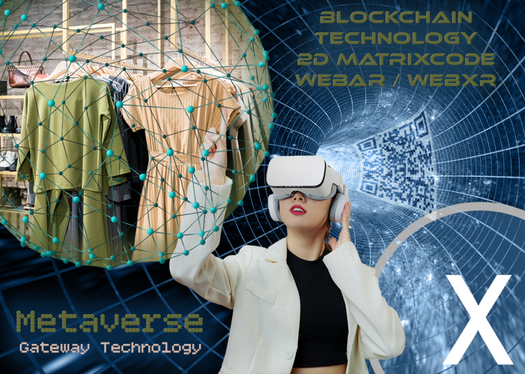 XR (Extende Reality) & Metaverse Gateway-Technologien 2024: 2D Matrixcode, WebAR bzw. WebXR und Blockchain-Technologie - Einsatz für V-Commerce