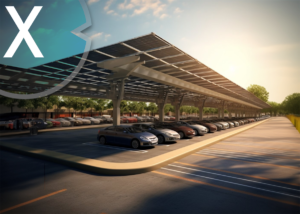 AI & XR-3D-Rendering Machine: Photovoltaik-Carports - Die zukunftsfähige Energielösung für Unternehmen und öffentliche Einrichtungen