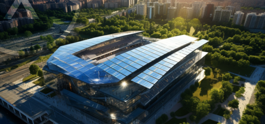 AI & XR-3D-Rendering Machine: Energie mit Transparenz - Von der Fassade bis zum Parkplatz - Transparente Solarmodule