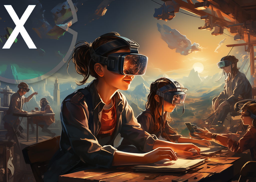 AI & XR-3D-Rendering Machine: Virtual Reality - VR für Schule und Bildung - Interaktives Lernen in 3D