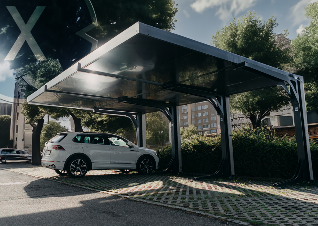 Eco-PV Solarcarport: Planungssicherheit für 6.000 € je Stellplatz, schlüsselfertige Photovoltaik-Anlage