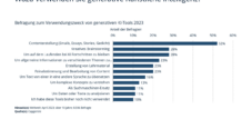 Künstliche Intelligenz in der deutschen Wirtschaft und wo die generative KI eingesetzt wird