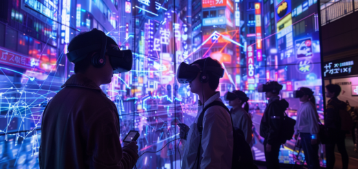 Mixed & urbane virtuelle Realität – kollaborative XR-Welten aus Japan