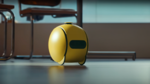 Mini robot innovador de Samsung: el robot doméstico &quot;Balli AI&quot; compite con el robot Astro de Amazon y Enabot EBO X