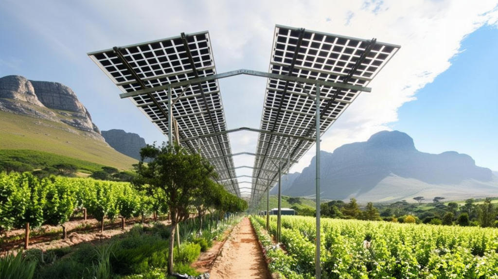 Erneuerbare Energien im Weinbau: Agri-Photovoltaik als Zukunftslösung in Südafrika