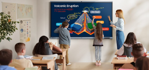 KI-gestütztes interaktives Whiteboard von Samsung - Für das moderne Klassenzimmer und Konferenzräume