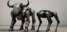 Robot militar cuadrúpedo en comparación: el 