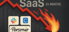 Кризис SaaS: от ажиотажа до негативной реальности за 24 месяца - затронуто: Slack, Calendly и Personio