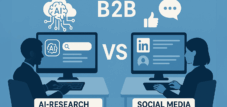 Ist die KI-Suche und KI-Recherche im B2B Bereich dominanter und wichter als Social Media wie z.B. LinkedIn