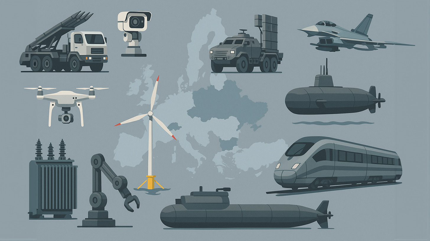 10 innovative Lösungen der deutschen Industrie zur Stabilisierung der europäischen Sicherheit
