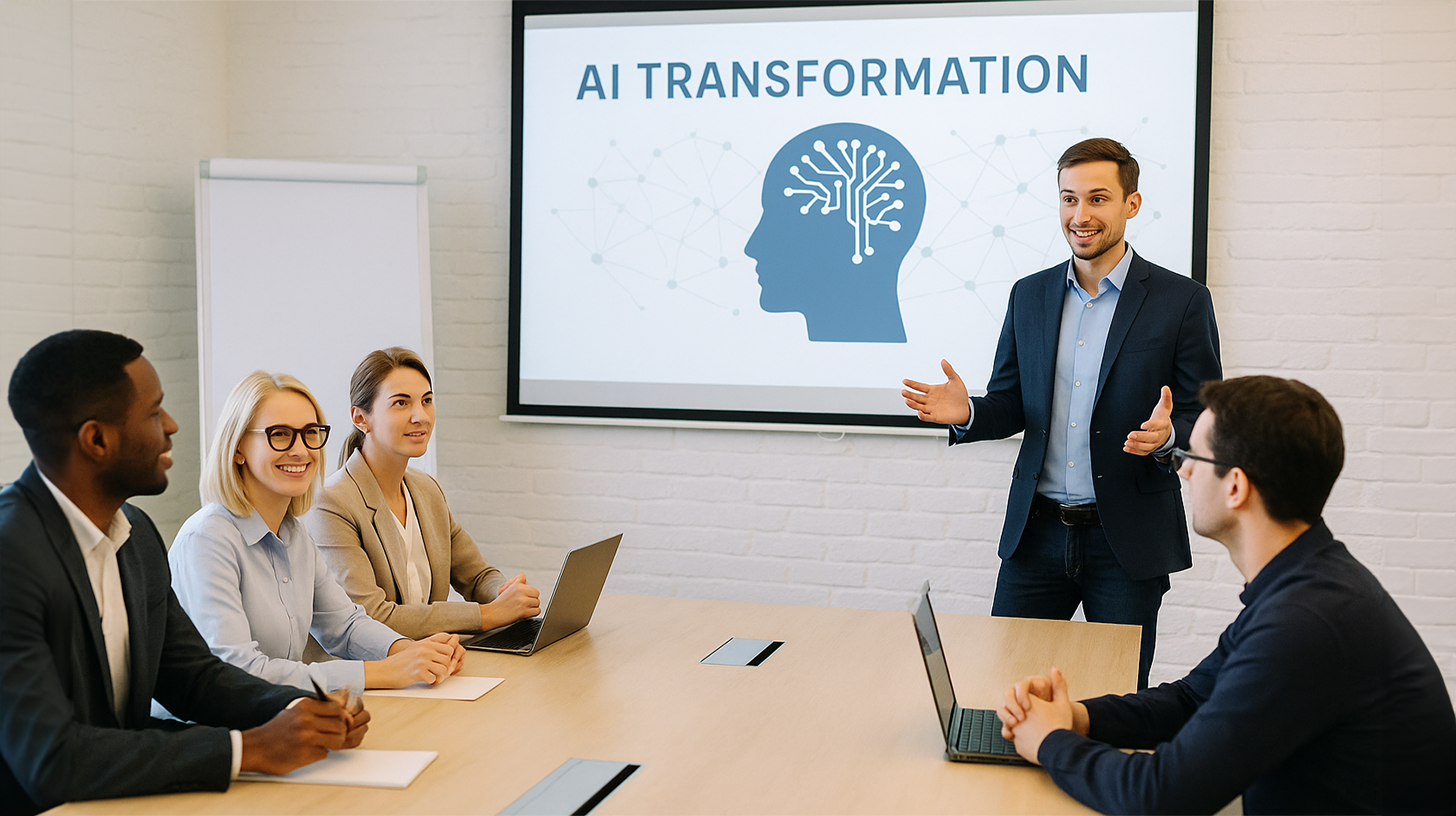 Führung in der KI-Transformation: Ein Workshop-Bericht für Fach- und Führungskräfte