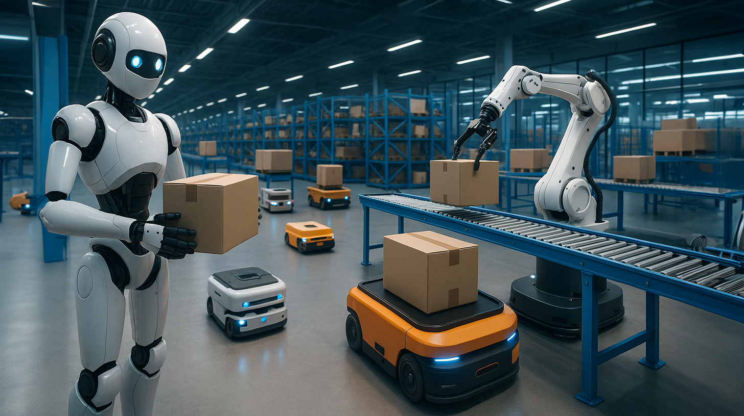 Automatisierung und Robotik als Schlüsseltreiber in der modernen Logistik: HWArobotics, Iggy Rob, Robotize und ROEQ