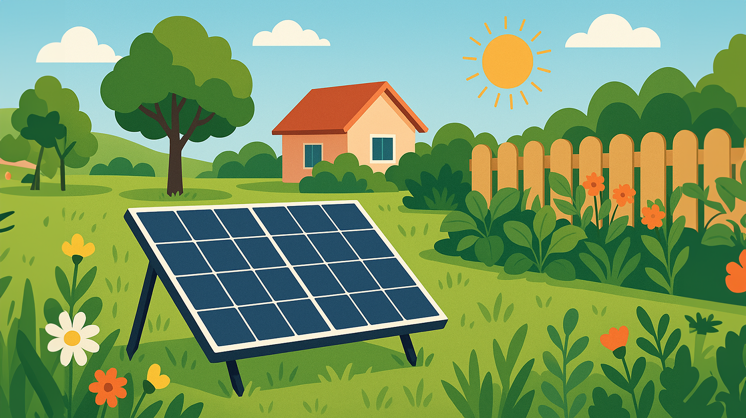 Wiesen- und Garten-PV: Dr.Metje Consulting führt innovativen Mini-Solarpark für Heimgärten ein