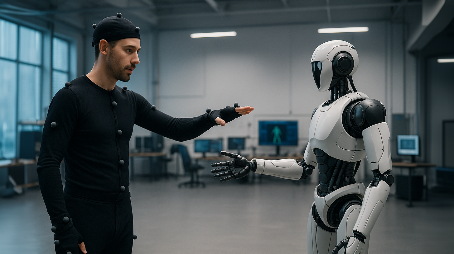 The Twist system: Motion capture technology (Mocap) revolutionizes the control of humanoid robots