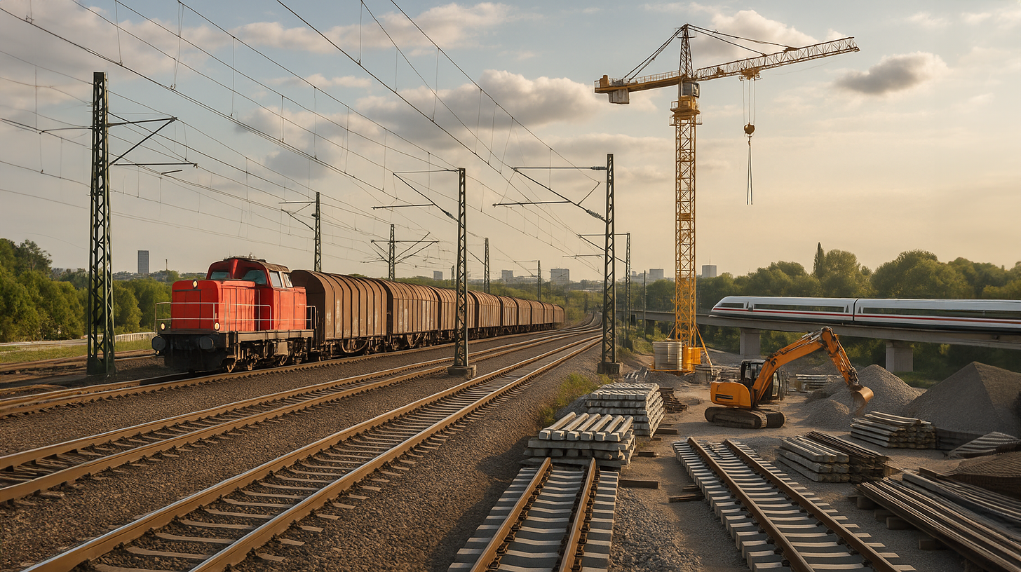 Die Logistik-Herausforderungen des deutschen Schienennetzes und Lösungsansätze für die Zukunft