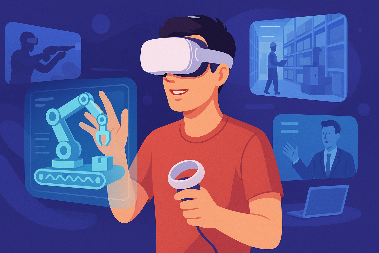 XR revolucionizuje váš život: Od her do práce 4.0 - jako je logistika AR & VR, změna výroby a schůzek