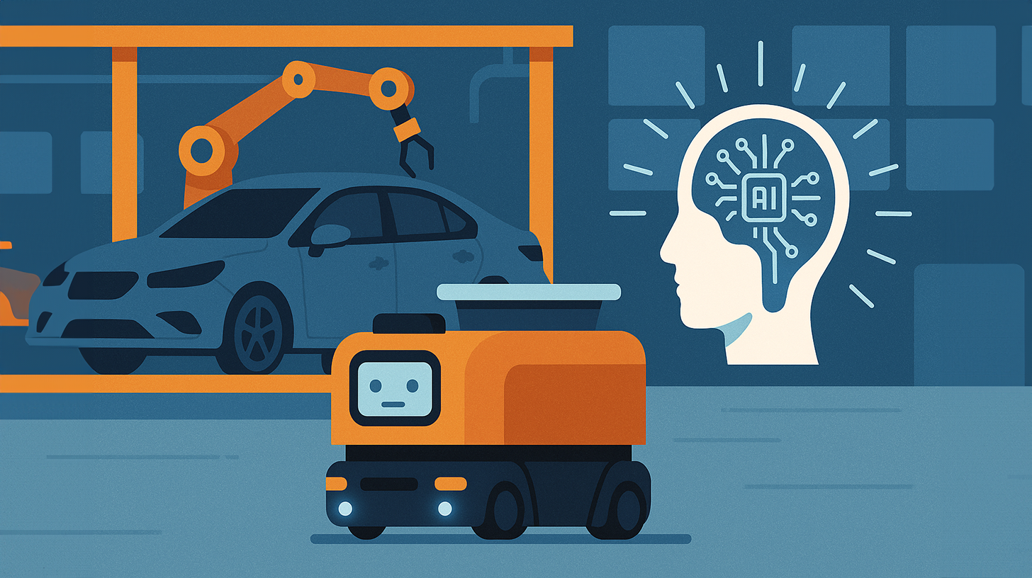 Autonomiczne roboty mobilne (AMR) są wreszcie autonomiczne dzięki sztucznej inteligencji: Jak sztuczna inteligencja rewolucjonizuje przemysł motoryzacyjny