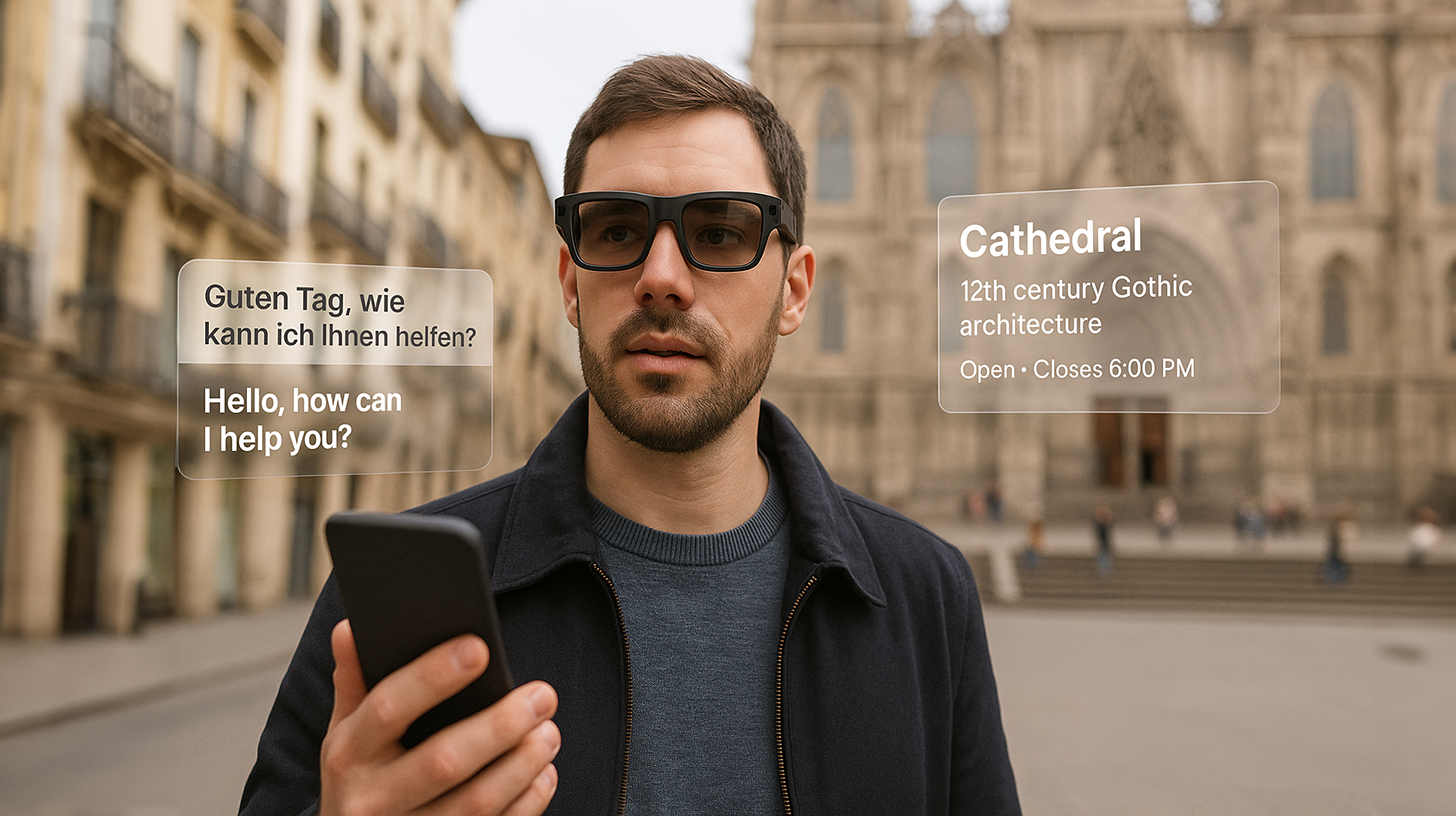 Adieu Smartphone? Die AR-Smart-Glasses Innovations-Invasion ist da: Echtzeit-Übersetzung und kontextbezogene Informationen