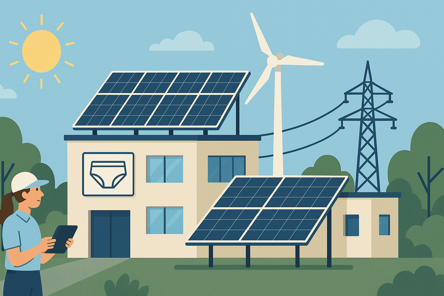 Die Solarstrategie von Unterwäsche-Unternehmen Schiesser: Nachhaltige Energieerzeugung im Unternehmensalltag
