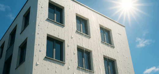 Innovative Fassadenfarbe | Revolutionäre Kühlfarbe: Wenn Gebäude schwitzen, um Energie zu sparen