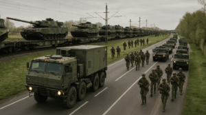 Deutschland als militärische Logistikdrehscheibe: Das NATO New Force Model: Massive Truppenverlegungen als neue Realität
