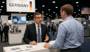 Messe-Leads in den USA: Warum 85 % der Kontakte im Nichts verlaufen – Wie deutsche Maschinenbauer den US-Markt knacken