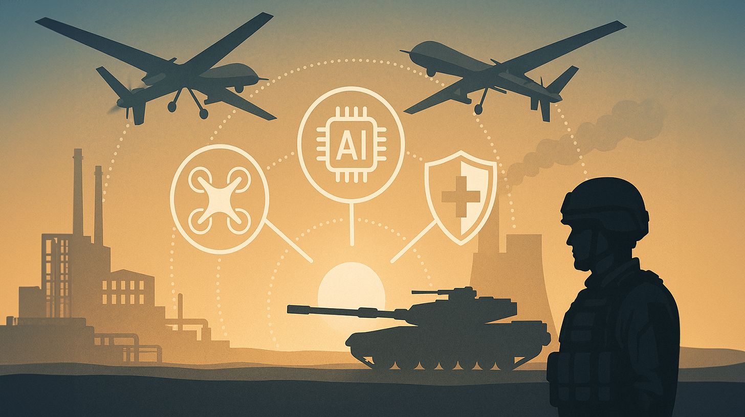 Przemysł uzbrojenia w zmianach - Transformacja wojskowa: Jak obronić Drone &amp; Ki Europe&#39;s Defense