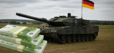The historical turn in German finance and security policy - tripling of defense spending
