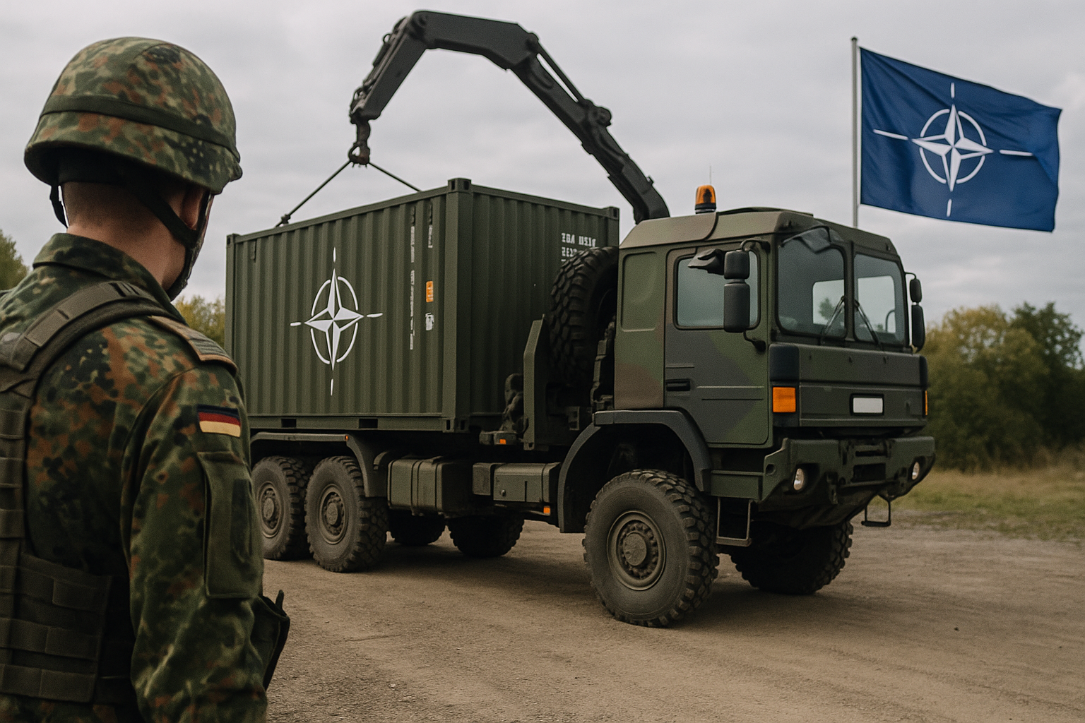 مركز الناتو اللوجستي Hub Hamburg: Bundeswehr Logistics و Nato مع تحديات كبيرة