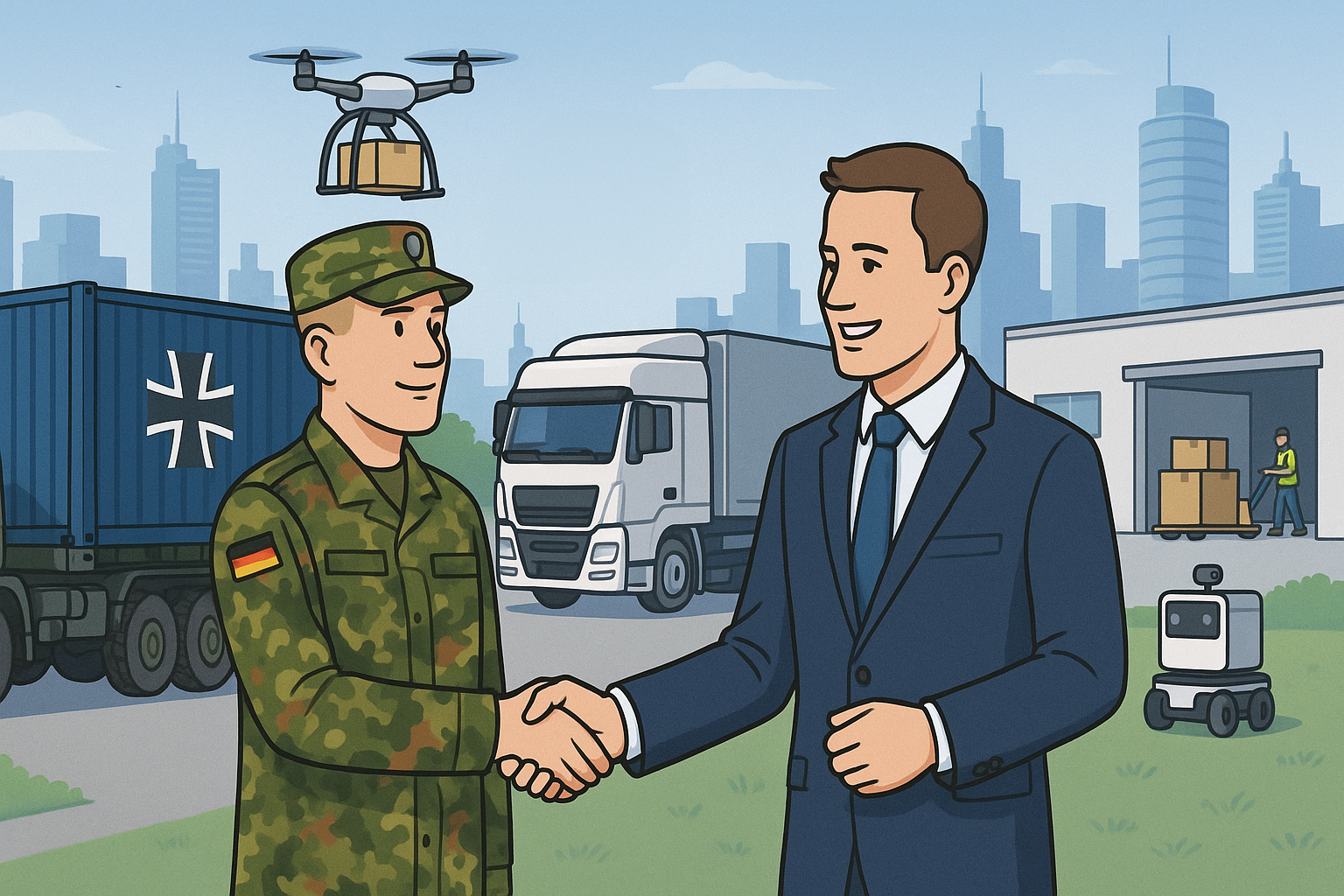 Das innovative Projekt des Logistikkommandos der Bundeswehr: Zukunftsorientierung Kooperationen in der Logistik